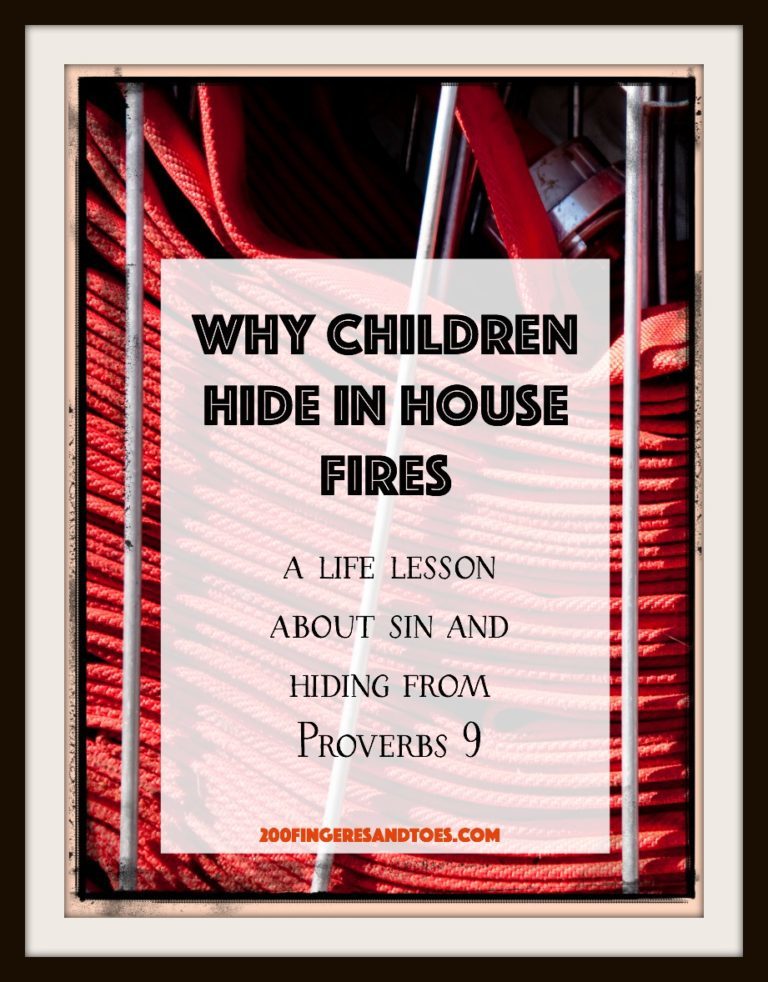 Why Children Hide During a House Fire