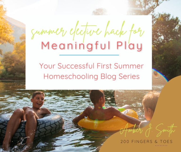 Shorter School Days & Meaningful Playtime Summer Elective Hack