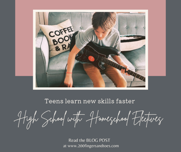 New Skills Faster with High School Homeschool Electives
