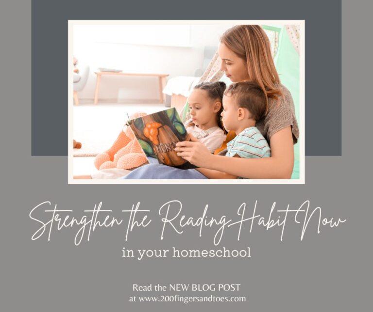 Strengthen the Reading Habit in Your Homeschool Now