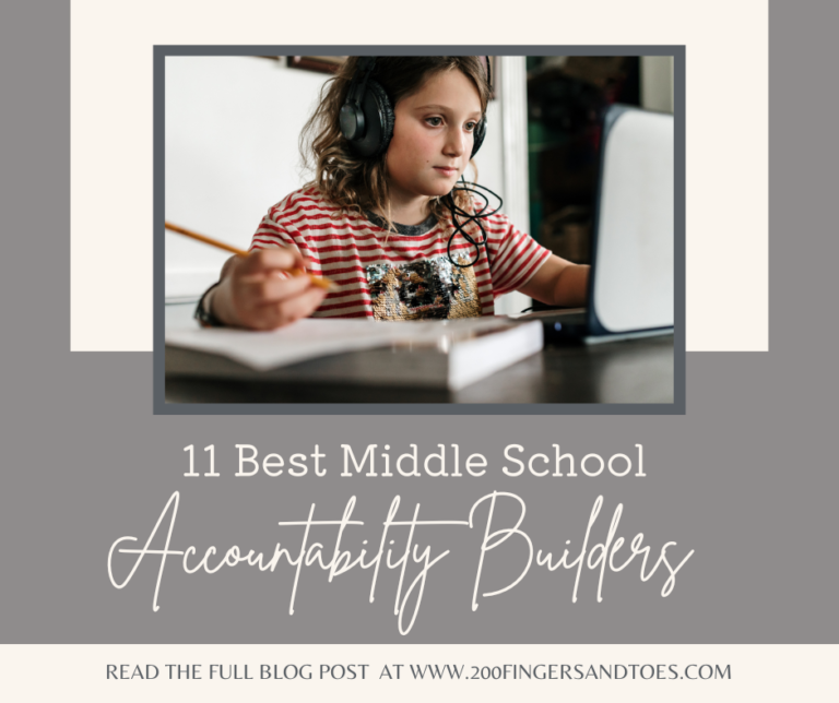 11 Best Middle School Accountability Builders for Your Homeschooler