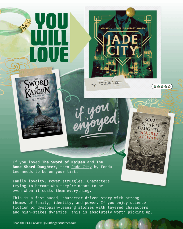 Books Like Jade City › 200 Fingers & Toes
