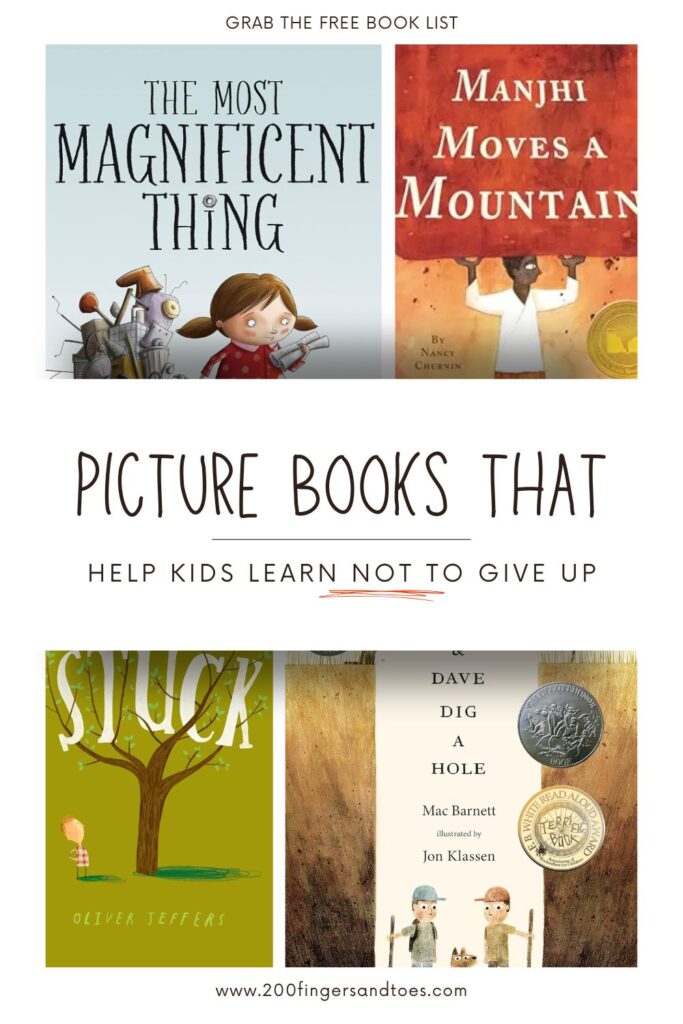 Examples of Picture Books That Teach Perseverance to Kids
